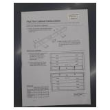 Flat Filing Cabinet 54Wx51Lx 16D