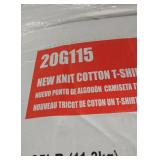 Box of cotton t-shirt Rags