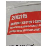 Box of cotton t-shirt Rags