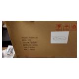 Artificial Garland- Michaelson 18-foot Pre-Lit Warm White LED Christmas Garland - Snowy- Retail:$84.49