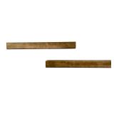 Artisan Haute Floating Shelves, Set of 2- Retail:$76.98