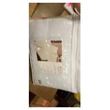 FULL/QUEEN SIZE Bedford Lane Collection Knob Hill Cotton Quilt Set WHITE