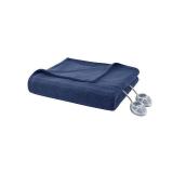 Ribbed Micro Fleece Heated Blanket by Serta- Retail:$118.49