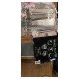 Lush Decor Julia Striped Room Darkening Window Curtain Panel Pair - 52"W x 84"L - 52"W x 84"L