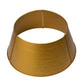 Gold- Glitzhome 26"D Hammered Metal Tree Collar
