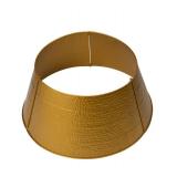 Gold- Glitzhome 26"D Hammered Metal Tree Collar