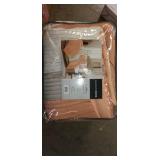 KING SIZE Madison Park Olympia 7 piece Comforter set PEACH BEIGE IVORY