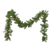 9-foot Mixed Spruce Pre-Lit Warm White LED Artificial Christmas Garland by Christopher Knight Home - led - clear