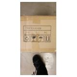 Modern Farmhouse 4 light Distressed solid wood drum geometric chandelier