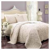 Vue Signature Plush Decor Charlotte Coverlet- Retail:$113.99