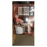 Weston #8 575 Watt meat grinder and sausage stuffer