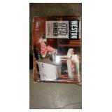 Weston #8 575 Watt meat grinder and sausage stuffer