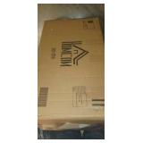 HOMCOM 3 in 1 Ride On Toy Bulldozer Digger Tractor Pulling Cart Pretend Play Construction Truck