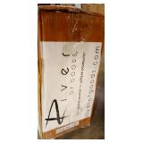 Paige River of Goods black metal tubular pendant light