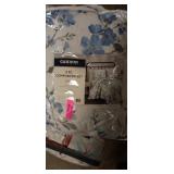 KING SIZE Cannon Kasumi Floral 3 piece Comforter Set LIGHT BLUE FLORAL