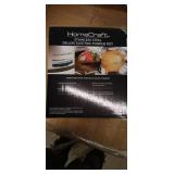 HomeCraft 8 cup Electric Fondue set Stainless steel Deluxe
