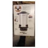 Hamilton Beach Dual spout coffee urn SILVER