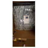 QUEEN SIZE Are you kidding Coma Inducer Gray Oversized Comforter Set