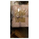 KING SET Reversible Quilted Coverlets Microfiber PINK