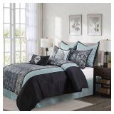 Grand Avenue Sierra 8-Piece Comforter Set- Retail:$94.99