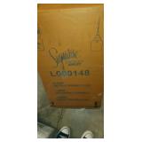 Faiz Transparent Glass 10 Inch Wide Pendant Light- Retail:$111.49