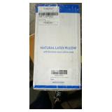 Subrtex Natural Latex Foam Pillow with Washable Cover