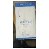 Subrtex Natural Latex Foam Pillow with Washable Cover