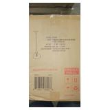 Ida Pendant Brass and clear glass pendant lamp