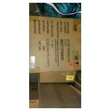 Alpine Corporation 16"H Indoor/Outdoor Holiday Foldable Metal Hanging Ornament with Multi-Colored LED Lights