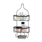 Home Basics Large Black Wire Shower Caddy