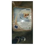 Shavel Quilted Micro Flannel to Sherpa 6-Layer Heated Electric Blanket- Retail:$179.99 PINK