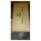 9 ft. Snowy Camden Garland with Clear Lights