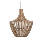 Round Wicker Pendant Light - Natural- Retail:$144.99