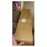 24" x 6" Industrial Iron & Wood 5-Hook Wall Rack by Studio 450