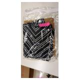 STRAND black and white Shower curtain