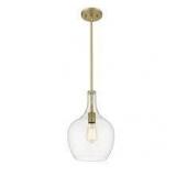 Retro Modern Clear glass mini pendant