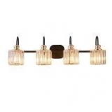 ExBrite Modern Rose Gold 3/4 light Bathroom vanity