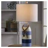 Stylecraft nautical striped blue Table lamp