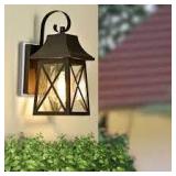 Oil rubbed Bronze 13.25 outdoor wall light