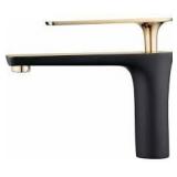 Bathroom Basin Faucet BLACK/GOLD