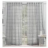 Pair of Lauren Ralph Lauren Rubin Sheer back tab Panels 54 by 84