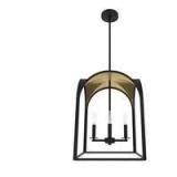 Hunter 12 inch Dukestown 4 light Pendant Light