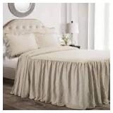 Lush Decor Ruffle Skirt Bedspread Set- Retail:$82.99