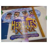 7 Piece Hercules and Xena Standee