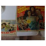 Original 1942 Double Life Movie Poster- Mickey Rooney