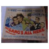 Original 1942 Double Life Movie Poster- Mickey Rooney