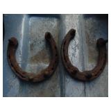 Pair of Horse Shoes with Cleats