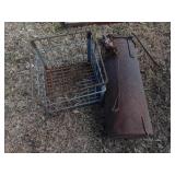 Binder String Holder and Milk Crate