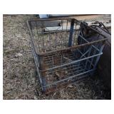 Binder String Holder and Milk Crate