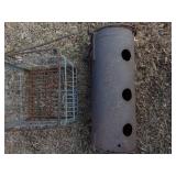 Binder String Holder and Milk Crate